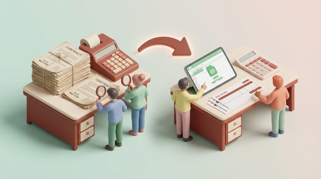 はた楽 労働契約に基づく年間収入判定