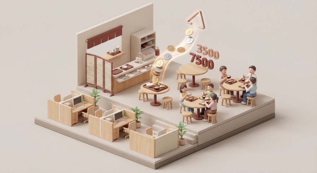 はた楽 食事補助の非課税枠改正ポイント